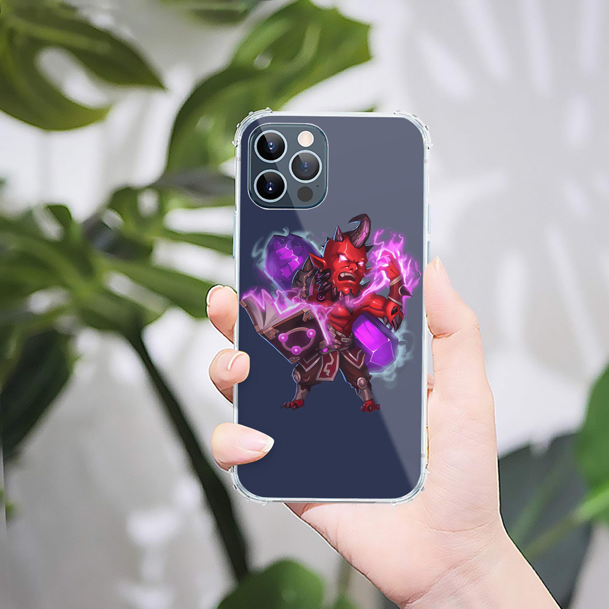 （画像用） リーグ・オブ・レジェンド League of Legends LOL 【iPhone 12シリーズ対応】透明スマホケース（クリアソフトケース）
